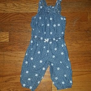 Baby girl Carter's pants romper
